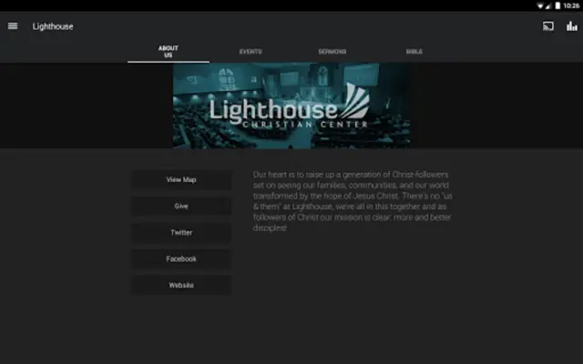 Lighthouse android App screenshot 2